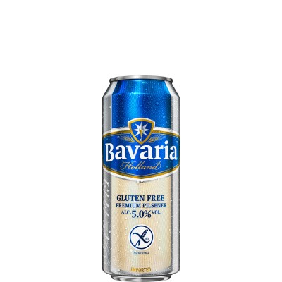 Bavaria Premium Gluten Free 5% 50cl CAN