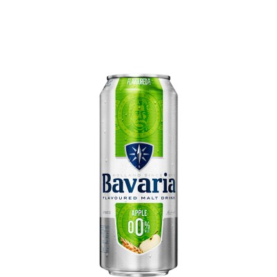 Bavaria Malt Apple 0% 50cl CAN