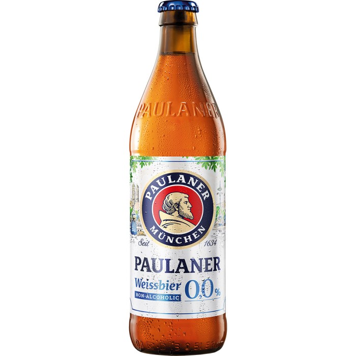 Paulaner Weissbier non-alcoholic beer 0,0% 50cl